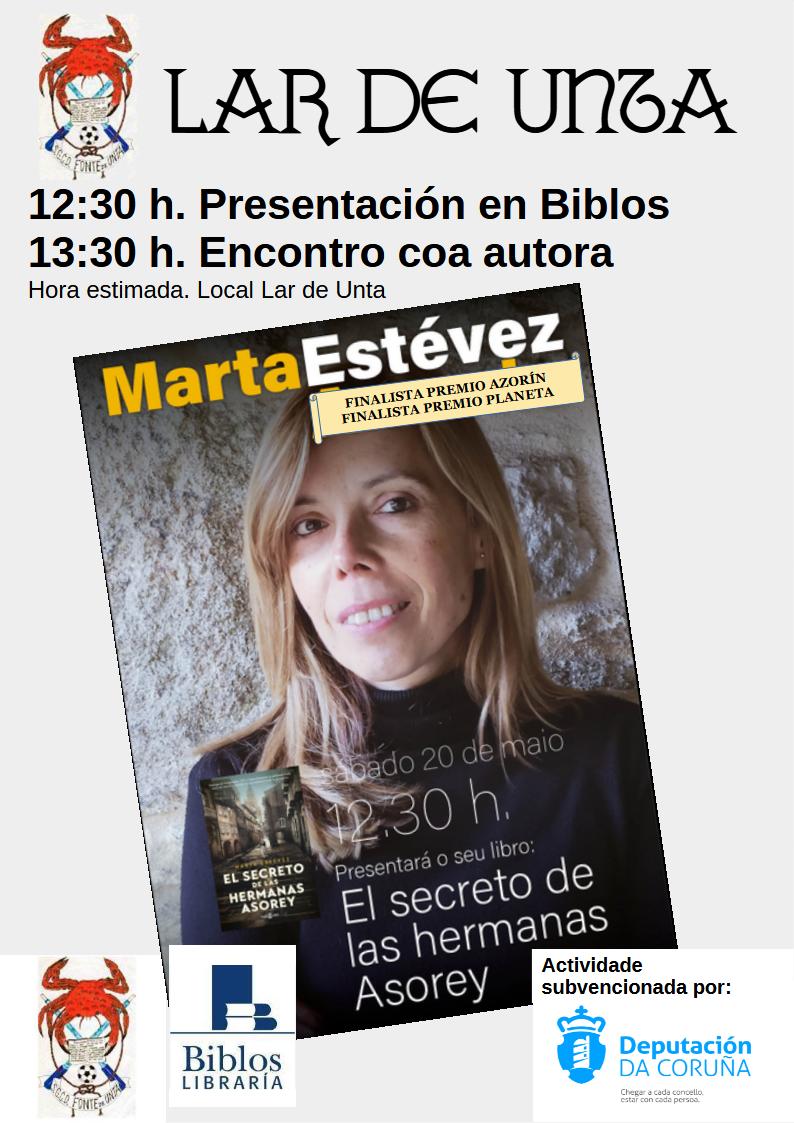 Encontro coa Escritora Marta Estévez
